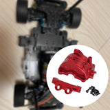 Maxbell 1:10 Scale RC Car Metal Gearbox Front Rear Gearbox Cover for TT02 Accessory Blue