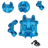 Maxbell 1:10 Scale RC Car Metal Gearbox Front Rear Gearbox Cover for TT02 Accessory Red