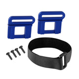 Maxbell 1/8 Sledge Battery Holder Sturdy Replacement Parts Metal Upgrade Accessories blue