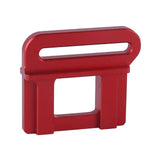 Maxbell 1/8 Sledge Battery Holder Sturdy Replacement Parts Metal Upgrade Accessories red