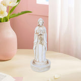 Maxbell Virgin Mary Statue Decoration Figure Statue for Cabinet Dining Room Bookcase