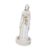 Maxbell Virgin Mary Statue Decoration Figure Statue for Cabinet Dining Room Bookcase