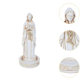 Maxbell Virgin Mary Statue Decoration Figure Statue for Cabinet Dining Room Bookcase