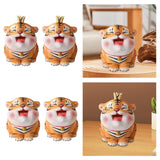 Maxbell Piggy Bank Tabletop Decoration Coin Bank for Festival Hoilday Gifts Corridor taken out Crown