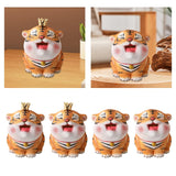 Maxbell Piggy Bank Tabletop Decoration Coin Bank for Festival Hoilday Gifts Corridor taken out Crown