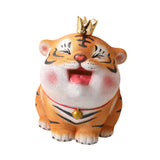Maxbell Piggy Bank Tabletop Decoration Coin Bank for Festival Hoilday Gifts Corridor taken out Crown