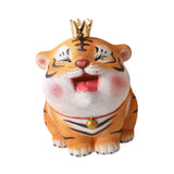 Maxbell Piggy Bank Tabletop Decoration Coin Bank for Festival Hoilday Gifts Corridor taken out Crown