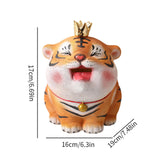 Maxbell Piggy Bank Tabletop Decoration Coin Bank for Festival Hoilday Gifts Corridor not taken out Crown