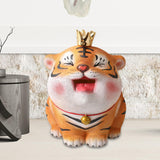 Maxbell Piggy Bank Tabletop Decoration Coin Bank for Festival Hoilday Gifts Corridor not taken out Crown