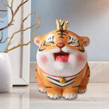 Maxbell Piggy Bank Tabletop Decoration Coin Bank for Festival Hoilday Gifts Corridor not taken out Crown