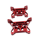 Maxbell 2x Upgrade Parts Front and Rear Metal Shock Tower for 1:10 Scale 10208 Parts red