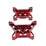 Maxbell 2x Upgrade Parts Front and Rear Metal Shock Tower for 1:10 Scale 10208 Parts red