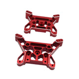 Maxbell 2x Upgrade Parts Front and Rear Metal Shock Tower for 1:10 Scale 10208 Parts red