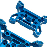 Maxbell 2x Upgrade Parts Front and Rear Metal Shock Tower for 1:10 Scale 10208 Parts blue