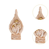 Maxbell Virgin Mary Statue Ornament Character Sculpture for Desk Cabinet Living Room