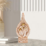 Maxbell Virgin Mary Statue Ornament Character Sculpture for Desk Cabinet Living Room