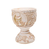 Maxbell Holy Grail Cup Crafts Counterpiece Resin for Cosplay Prop Office Living Room