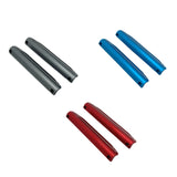 Maxbell 2 Pieces RC Chasiss Side Guard Side Guard Protector for 1:10 Scale Car Model red