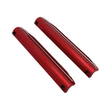 Maxbell 2 Pieces RC Chasiss Side Guard Side Guard Protector for 1:10 Scale Car Model red