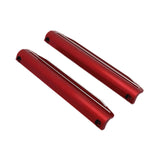 Maxbell 2 Pieces RC Chasiss Side Guard Side Guard Protector for 1:10 Scale Car Model red