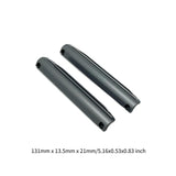 Maxbell 2 Pieces RC Chasiss Side Guard Side Guard Protector for 1:10 Scale Car Model gray