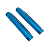 Maxbell 2 Pieces RC Chasiss Side Guard Side Guard Protector for 1:10 Scale Car Model blue