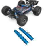 Maxbell 2 Pieces RC Chasiss Side Guard Side Guard Protector for 1:10 Scale Car Model blue