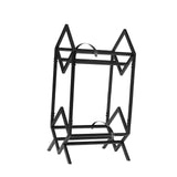 Maxbell Black Vinyl Record Stand Minimalist Record Storage Shelf for Sofa Commercial