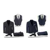 Maxbell 7 Pieces 1:6 Male Figure Doll Clothes Costume for 12" Doll Model Figures