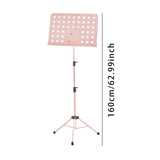Maxbell Folding Music Stand Music Stand for Sheet Music for Guitar Players Musicians