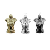 Maxbell Female Mannequin Torso Fashion Hanging Hook for Store Retail Dressmaker Form Gold