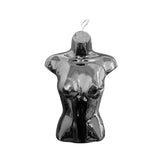 Maxbell Female Mannequin Torso Fashion Hanging Hook for Store Retail Dressmaker Form Black