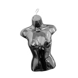 Maxbell Female Mannequin Torso Fashion Hanging Hook for Store Retail Dressmaker Form Black