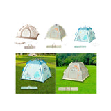 Maxbell Kids Play Tent for Boys and Girls Outdoor Tent for Party Playgrounds Picnics 200x140x120cm White