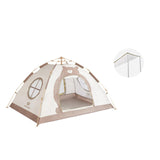 Maxbell Kids Play Tent for Boys and Girls Outdoor Tent for Party Playgrounds Picnics 200x140x120cm White