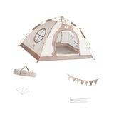 Maxbell Kids Play Tent for Boys and Girls Outdoor Tent for Party Playgrounds Picnics 200x140x120cm White