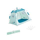 Maxbell Kids Play Tent for Boys and Girls Outdoor Tent for Party Playgrounds Picnics 120x120x108cm Blue