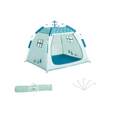 Maxbell Kids Play Tent for Boys and Girls Outdoor Tent for Party Playgrounds Picnics 120x120x108cm Blue