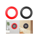 Maxbell Target Boards Surround Round Backboard Stable Protection for Home Garage Office red