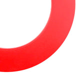 Maxbell Target Boards Surround Round Backboard Stable Protection for Home Garage Office red