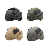 Maxbell Helmet Wear Resisting Protective Headgear for Game Cycling Camping Black