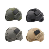 Maxbell Helmet Wear Resisting Protective Headgear for Game Cycling Camping Black
