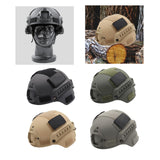 Maxbell Helmet Wear Resisting Protective Headgear for Game Cycling Camping Black