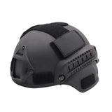 Maxbell Helmet Wear Resisting Protective Headgear for Game Cycling Camping Black