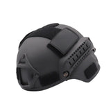 Maxbell Helmet Wear Resisting Protective Headgear for Game Cycling Camping Black