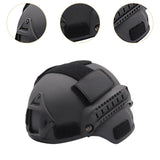 Maxbell Helmet Wear Resisting Protective Headgear for Game Cycling Camping Black
