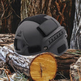 Maxbell Helmet Wear Resisting Protective Headgear for Game Cycling Camping Black