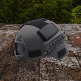 Maxbell Helmet Wear Resisting Protective Headgear for Game Cycling Camping Black