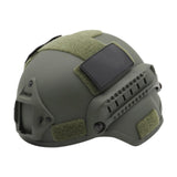Maxbell Helmet Wear Resisting Protective Headgear for Game Cycling Camping Green