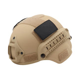 Maxbell Helmet Wear Resisting Protective Headgear for Game Cycling Camping Khaki